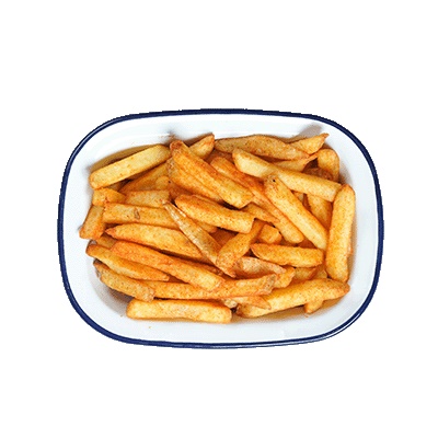 Seasoned Skin-On Fries (V)